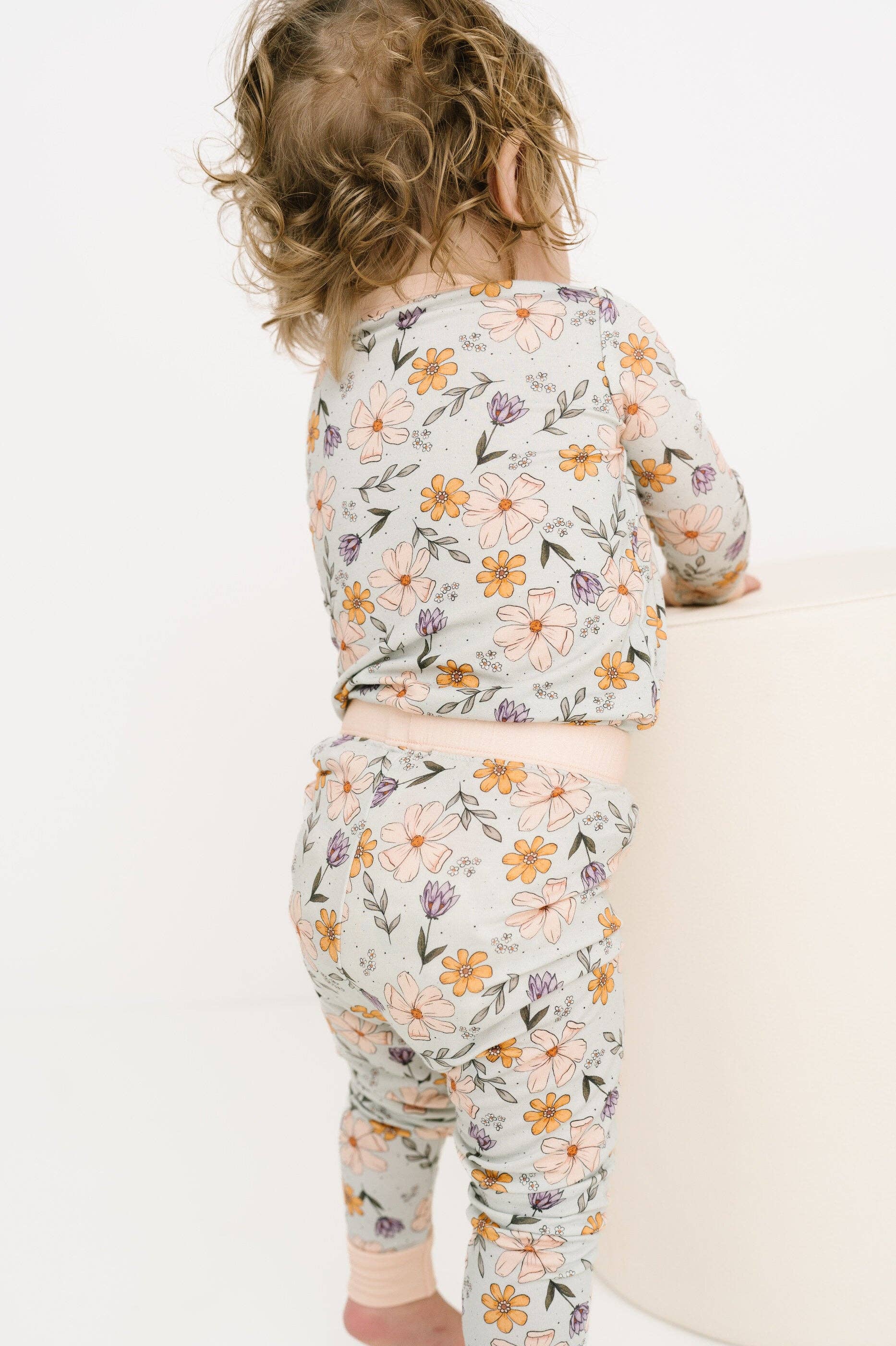 Little One Shop - Wholesale Top & Pant Set - Baby - Autumn Floral Bamboo Set5