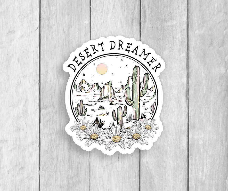 Expression Design Co - Wholesale Sticker - Desert Dreamer Vinyl Sticker