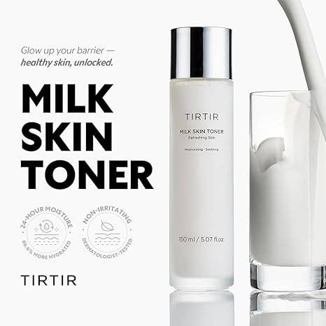Glowiss - Wholesale Facial Toner - TIRTIR Milk Skin Rice Toner Vegan Korean Skincare 150ml / 5.07 fl.oz.2