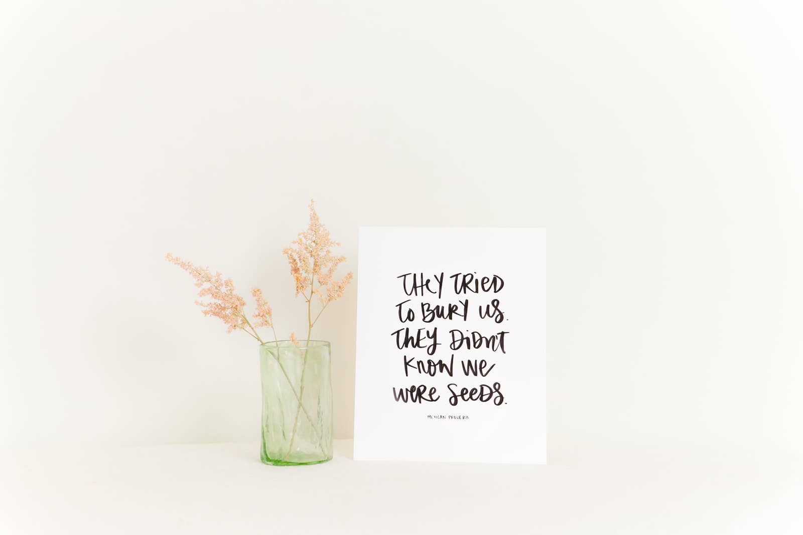 Good Sheila - Wholesale Art Print - They Tried Lettered Art Print1