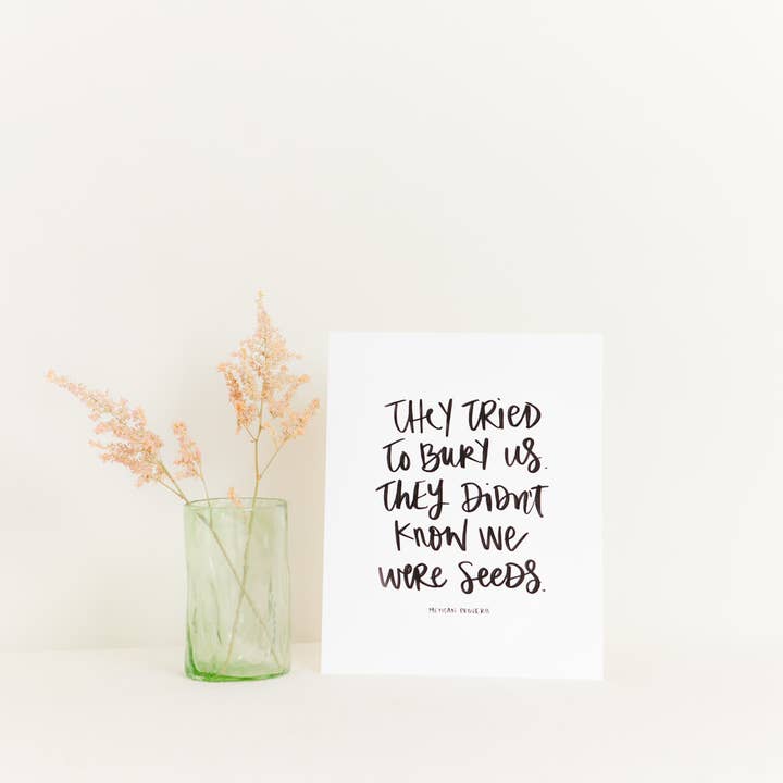 Good Sheila - Wholesale Art Print - They Tried Lettered Art Print1