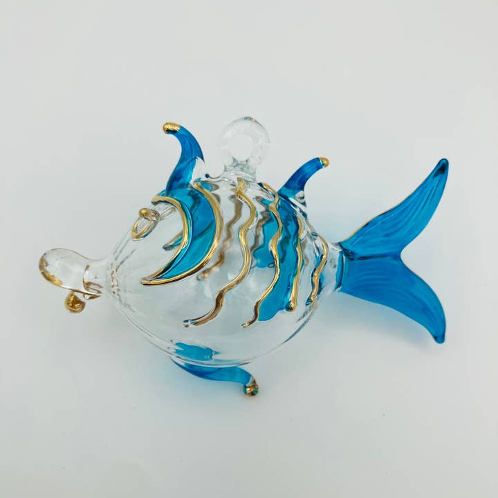 Dandarah – Engroshandel Pynt – Blæst Glas Ornament - Ballon Fisk