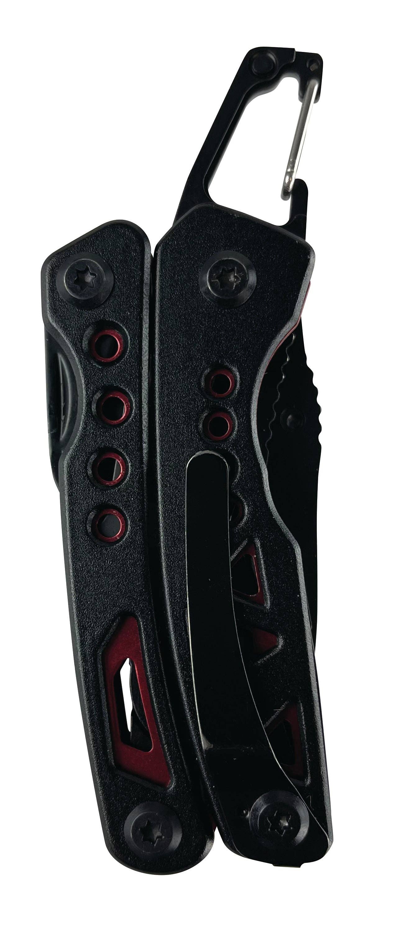 Novelty Brands - Wholesale Pocket Knife/Holder - Tac Gear Stainless Steel Multi-Tool Knife - 6/Display2