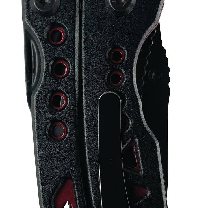 Novelty Brands - Wholesale Pocket Knife/Holder - Tac Gear Stainless Steel Multi-Tool Knife - 6/Display2