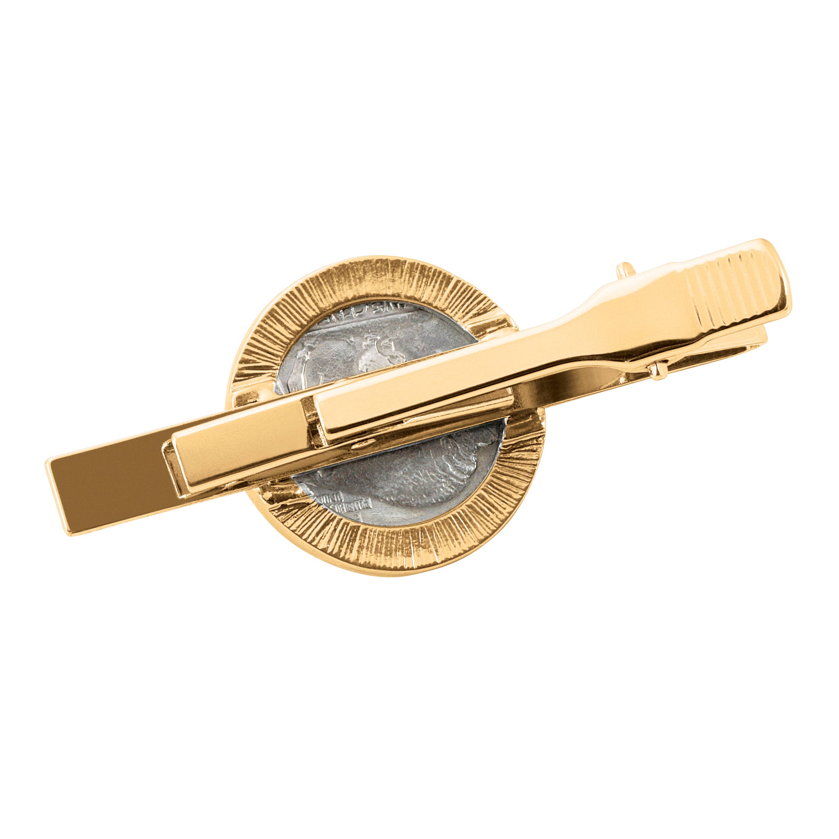 coin tie clip