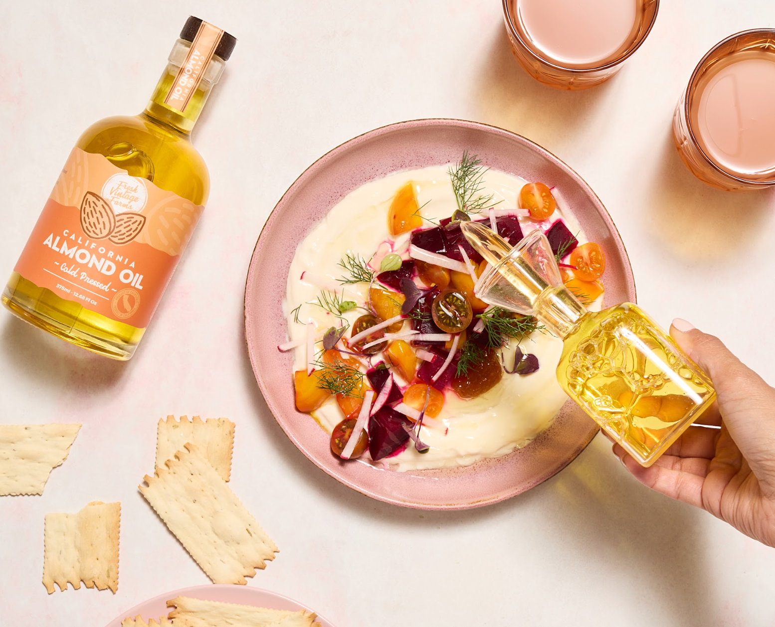 Fresh Vintage Farms - Wholesale Cooking Oil - Almond Oil - Virgin (Cold Pressed)3