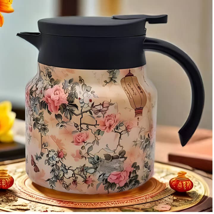 Vintage Thermal Insulation Tea & Coffee Pot – Keep Your Drinks Hot in Style for wholesale by Good goods