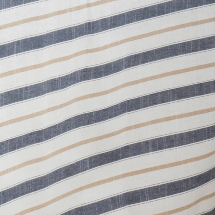 Blue Modern Striped Tablecloth for wholesale on Faire10