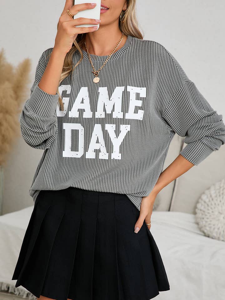 Lex Wholesale - Vente Sweat-shirt – femme - Pull à cordon Game Day2