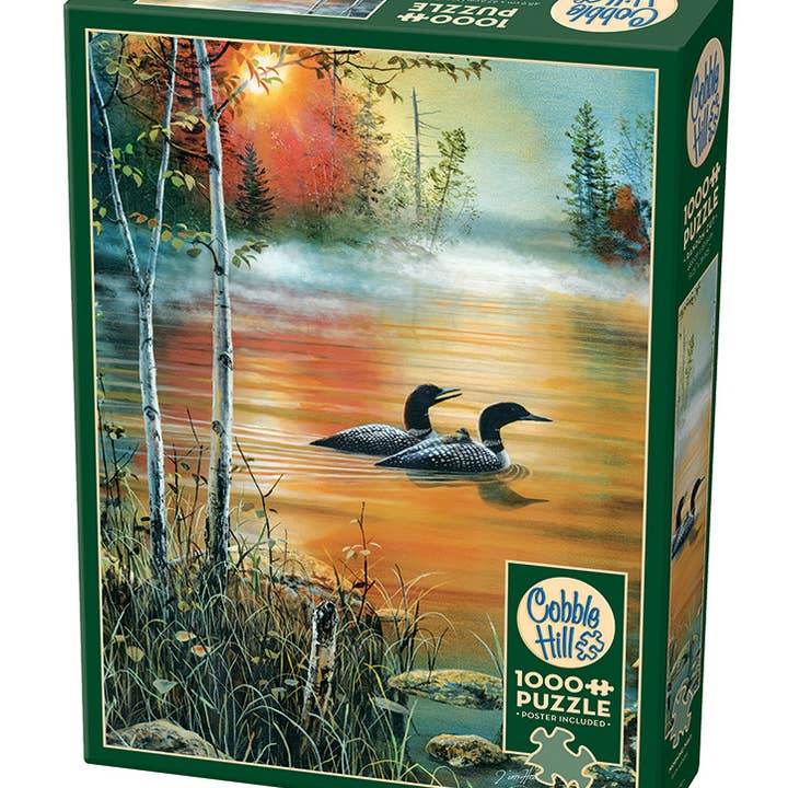 Outset Games and Cobble Hill Puzzles - Wholesale Puzzle - Adult - Morning Mist 1000pc puzzle0