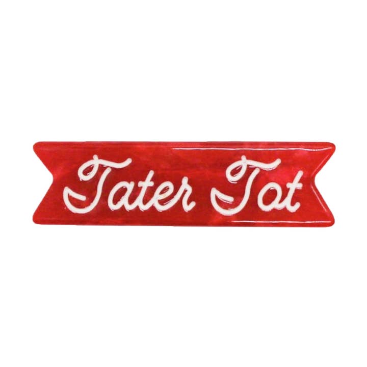 Tater Tot haarspeldje - Silly Cute Cadeau voor Kinderaccessoires voor wholesale door Eugenia