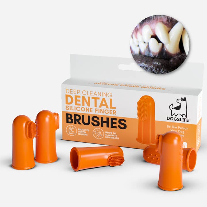 OurPetsLife - Wholesale Pet Brush - Cat/Dog - Dog Finger Toothbrush