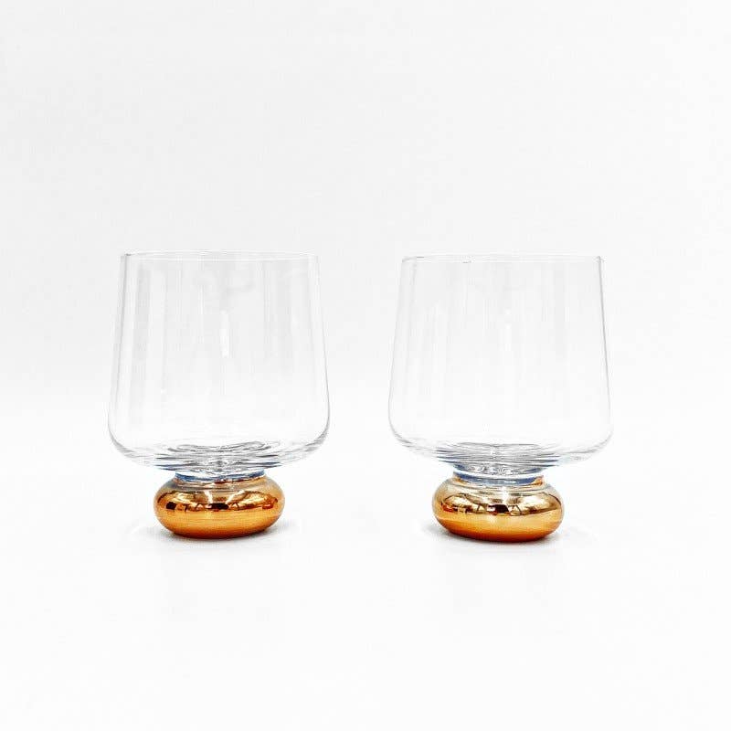 CLINQ - Wholesale Cocktail/Liquor Glass - Rocks Glasses (Set of 2)5
