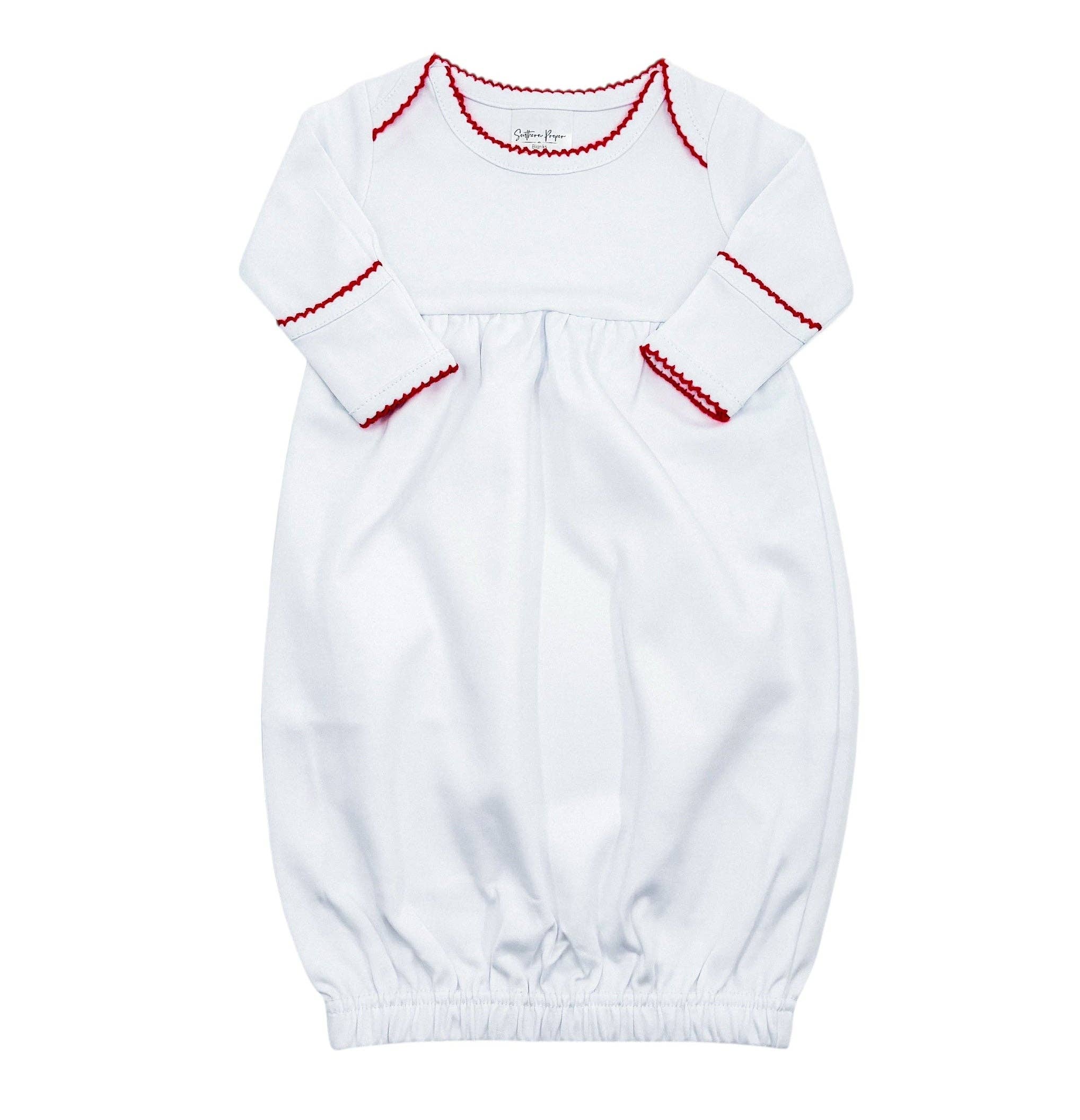 Southern Proper Blanks - Vente Gigoteuse – bébé - Robes - Finition Picot2