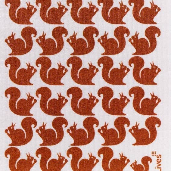 SQUIRREL SPONGE TOWELS for wholesale by NineLives