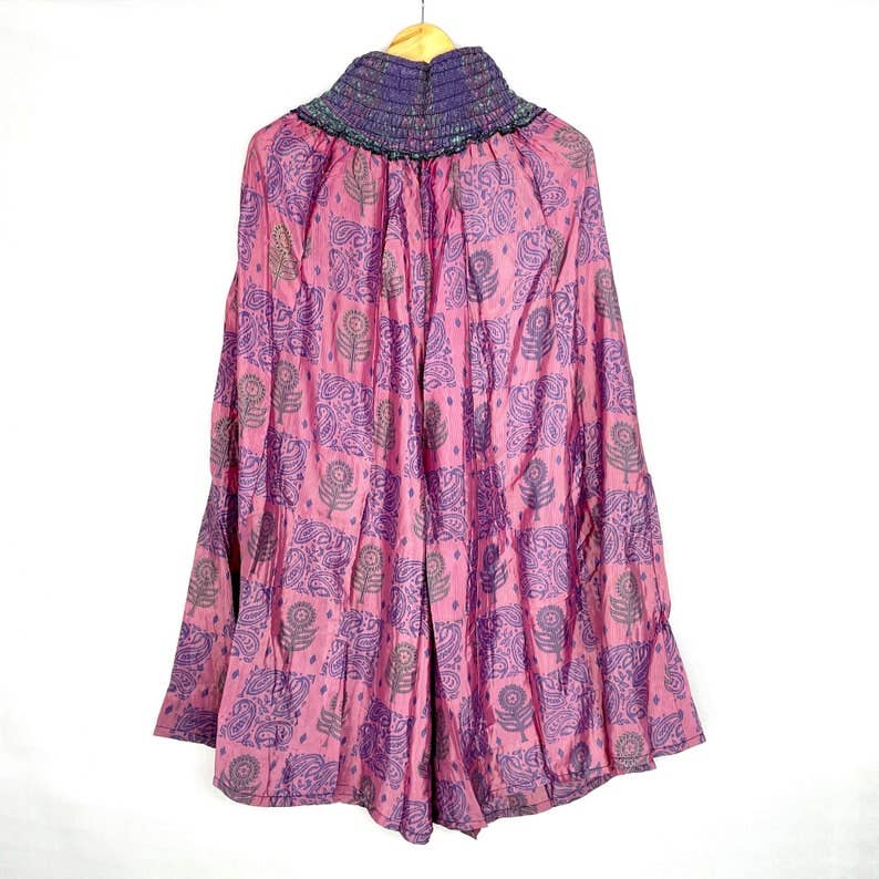 The Eastern Loom – Engroshandel Pyjamasæt - Dame – Assorteret Vintage Recycled Silke Sari Boho Pyjamas, Nattøj8