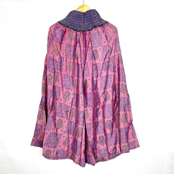 The Eastern Loom – Engroshandel Pyjamasæt - Dame – Assorteret Vintage Recycled Silke Sari Boho Pyjamas, Nattøj8