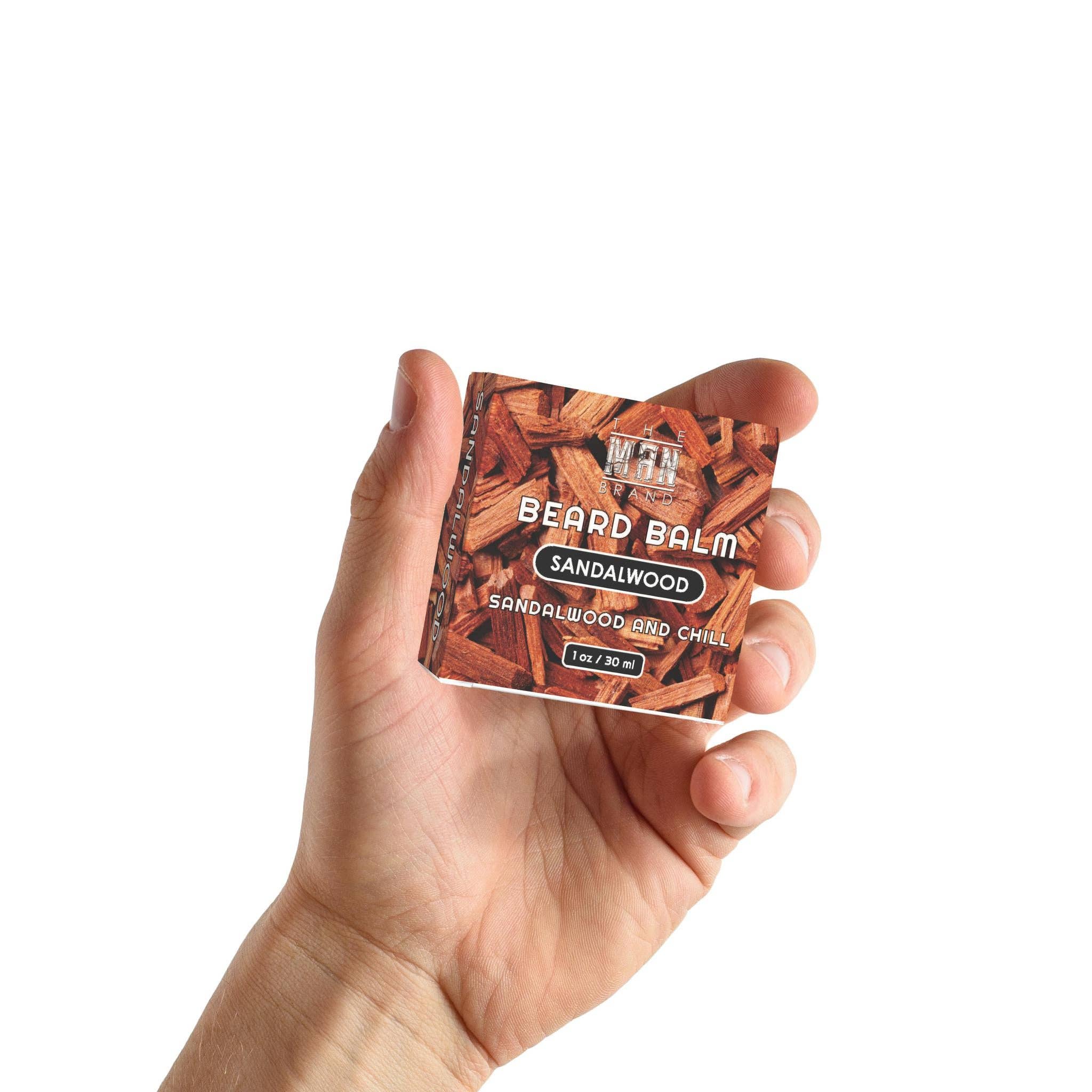The Man Brand - Wholesale Beard Styling Product - Sandalwood Beard Balm2