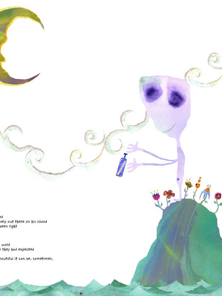 Alene uden ensomhed - Art Print - Abstrakt Maleri for engroshandel hos The Art of Seth