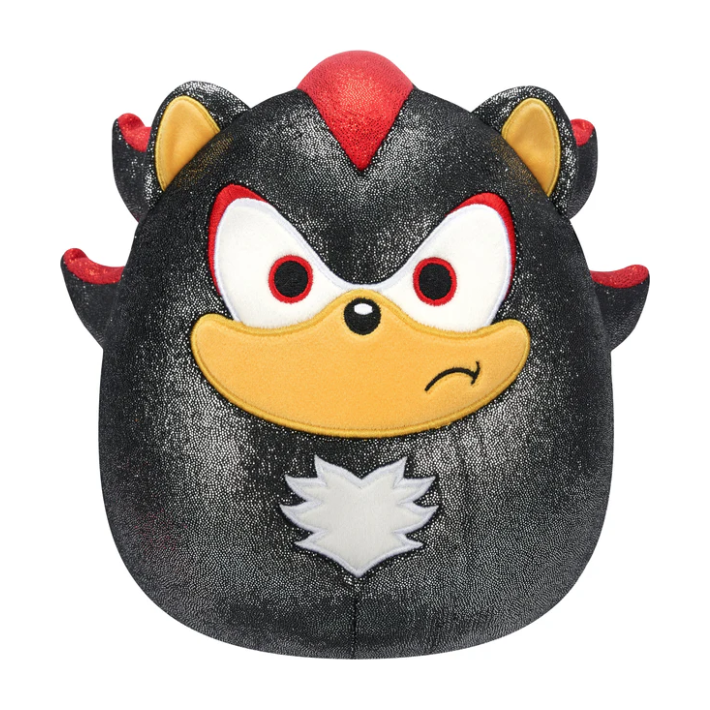Authentic Street Signs - Wholesale Stuffed/Plush Toy - Kids & Baby - Squishmallow Sega Metallic Plush Toy 8" Sonic SHADOW 0