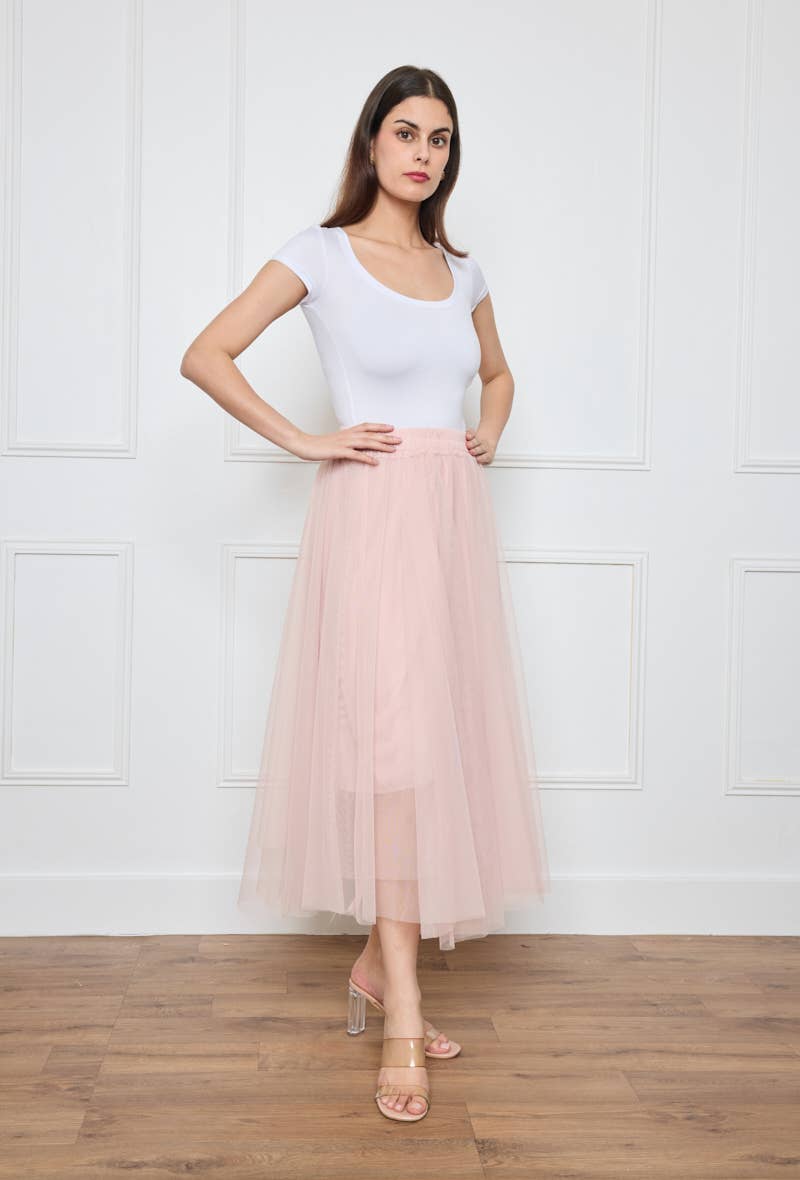 SOFTY - Wholesale Skirt - Women's - Tulle skirt - 82007