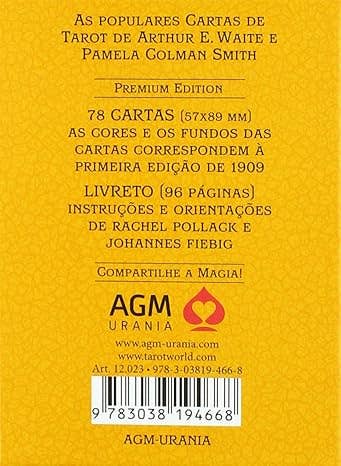 Cardshouse - Wholesale Tarot Cards - Tarot de A.E. Waite Cards Portuguese Edition AGM10