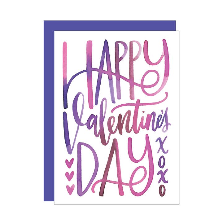 Alla hjärtans dag gratulationskort för wholesale av Katie Elizabeth Lettering