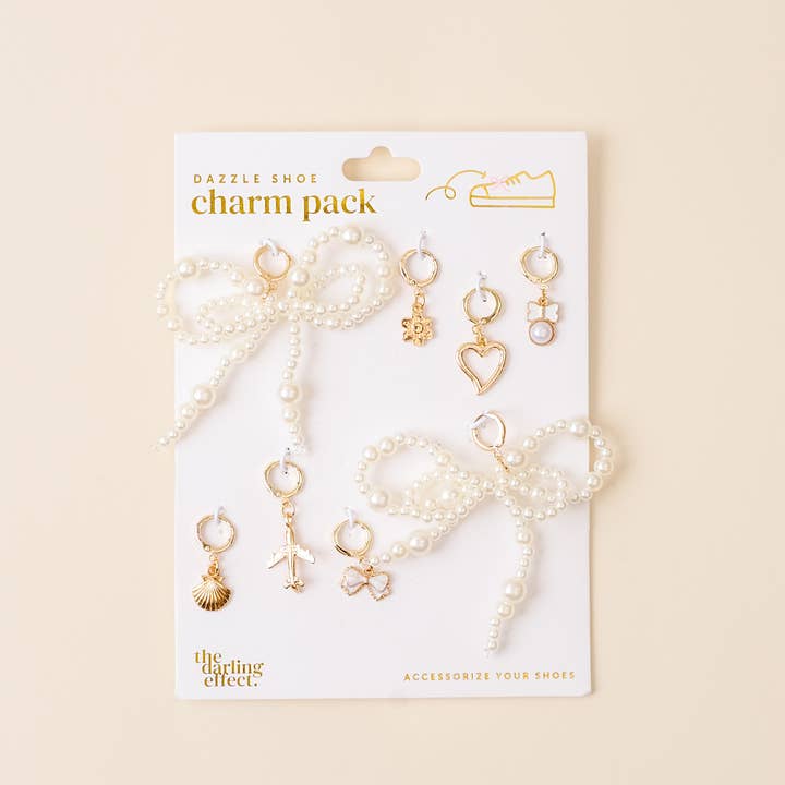 The Darling Effect - Wholesale Shoe Accessories - Dazzle Shoe Charm Pack-Wanderlust