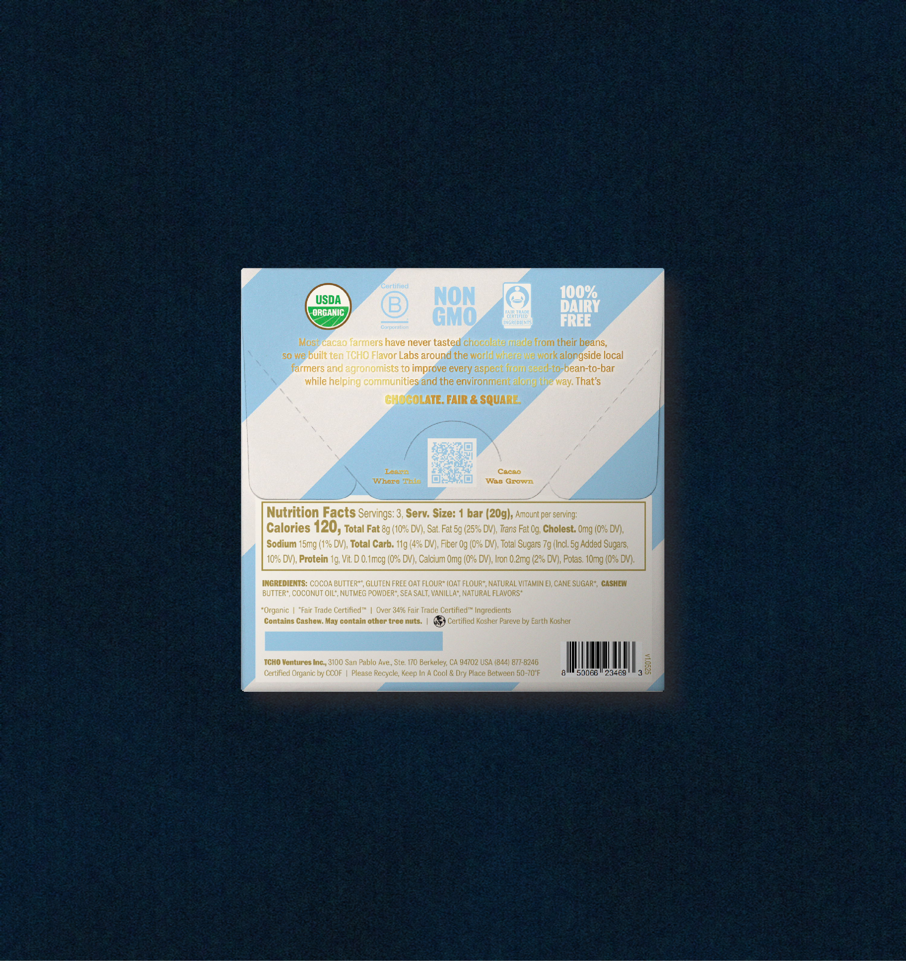 TCHO - Wholesale Chocolate Bar - Yule Nog2