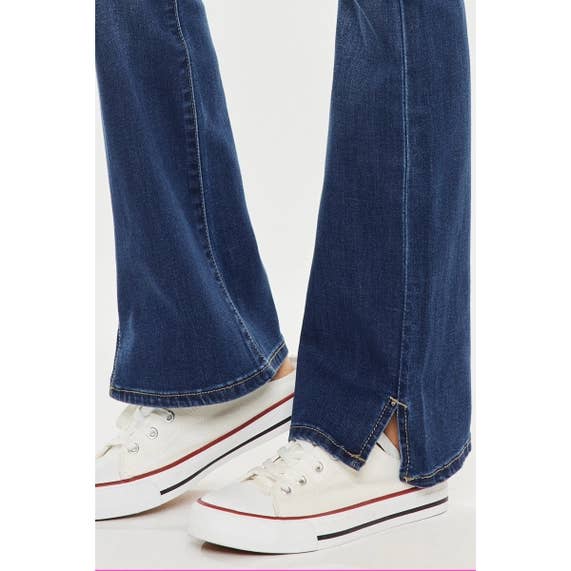 AB And Company - Wholesale Jeans - Dames - KanCan Constance Bootcut-jeans met hoge taille7