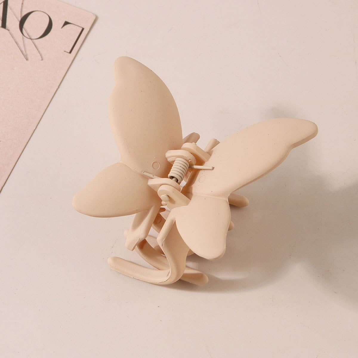 ACCITY - Wholesale Hair Clip - Women's - Matte Butterfly Hair Claw Clip – Strong & Stylish_CWAHA008722
