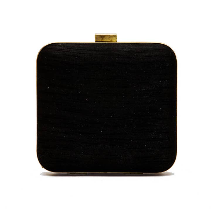 Magazine Clothing - Wholesale Clutch Bag - Women's - Black Silk Clutch3