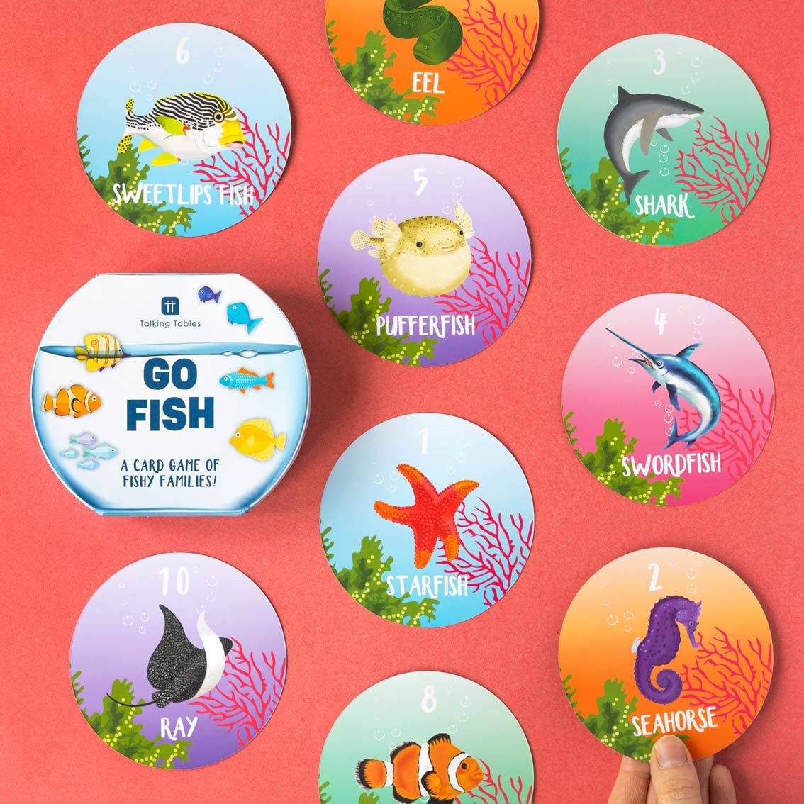 Talking Tables USA - Wholesale Card Game - Go Fish Kids Game | Everyday Games |1