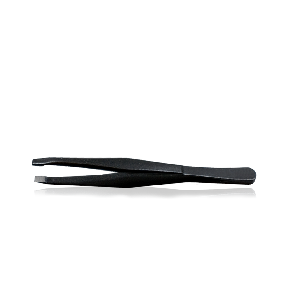 sesioMWorld - M·O·I Professional - Wholesale Tweezers - Professional Teflon Flat Tip Tweezers0