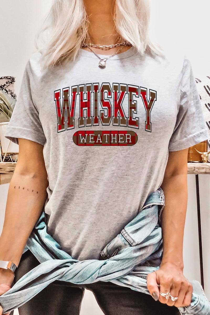 COLORBEAR - Wholesale T-Shirt (Graphic) - Women's - Whiskey Weather Graphic Tee1