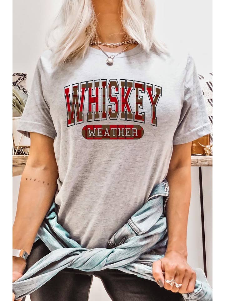 COLORBEAR - Wholesale T-Shirt (Graphic) - Women's - Whiskey Weather Graphic Tee1