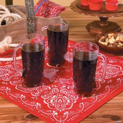 Fun Express - Wholesale Party Favor - CLEAR PLASTIC COWBOY BOOT MUG2