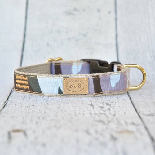 1" Lagoon Camo krage för wholesale av Finnegan’s Standard Goods