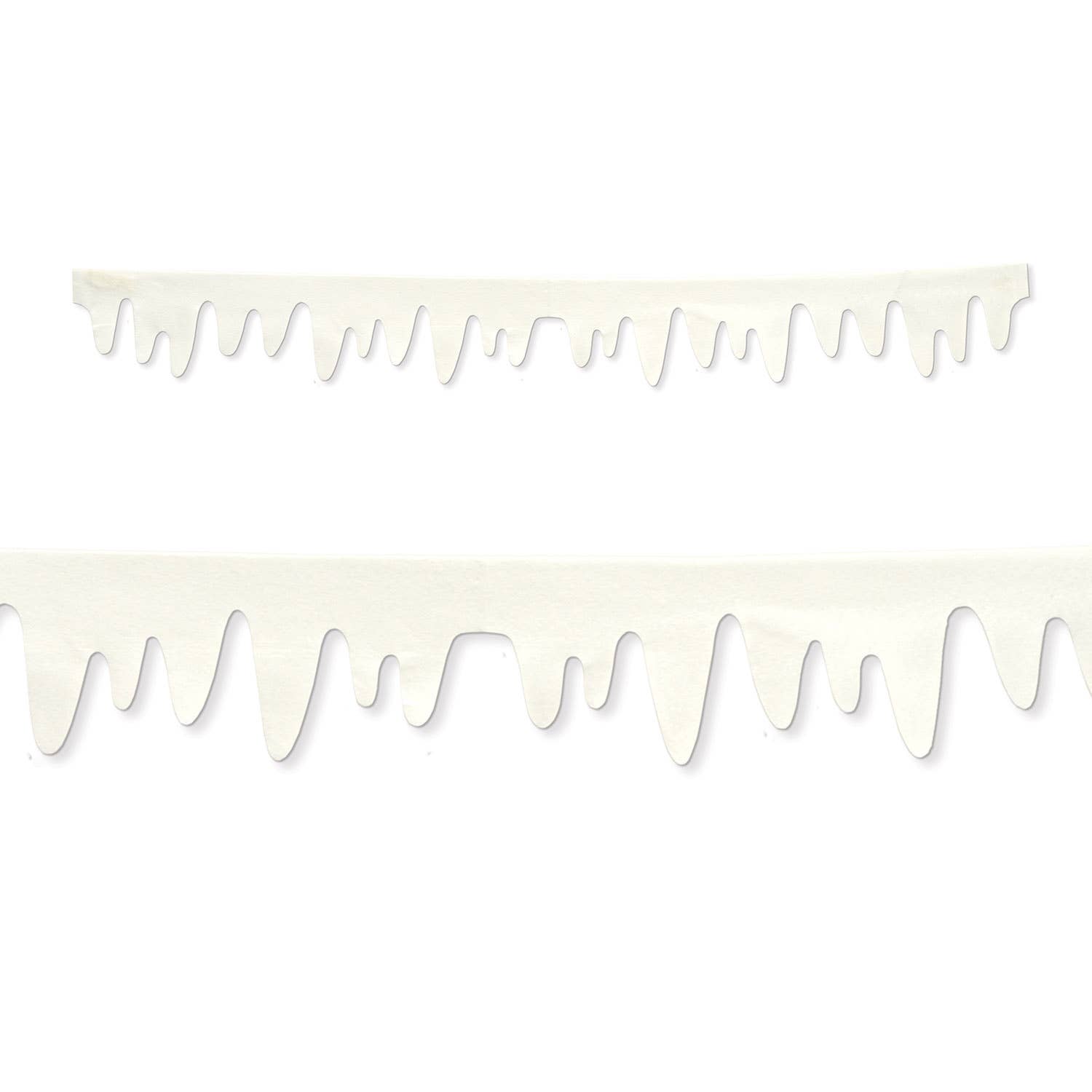 Beistle - Wholesale Christmas Decoration - Fabric Icicle Decorations, 2 per package (8' 1" border)0