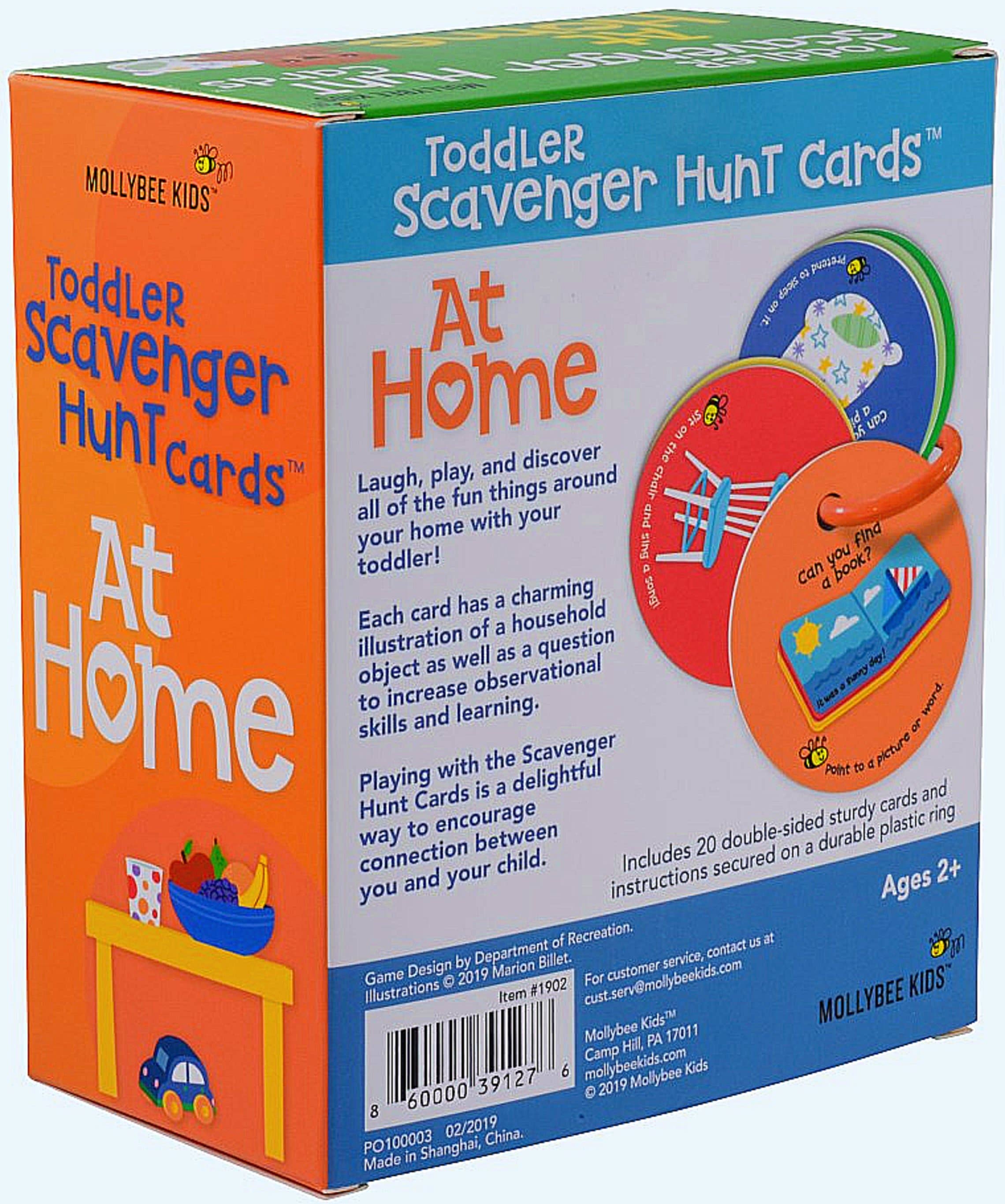 Mollybee Kids - Wholesale Learning Cards - Kids & Baby - Toddler Scavenger Hunt Cards at Home1