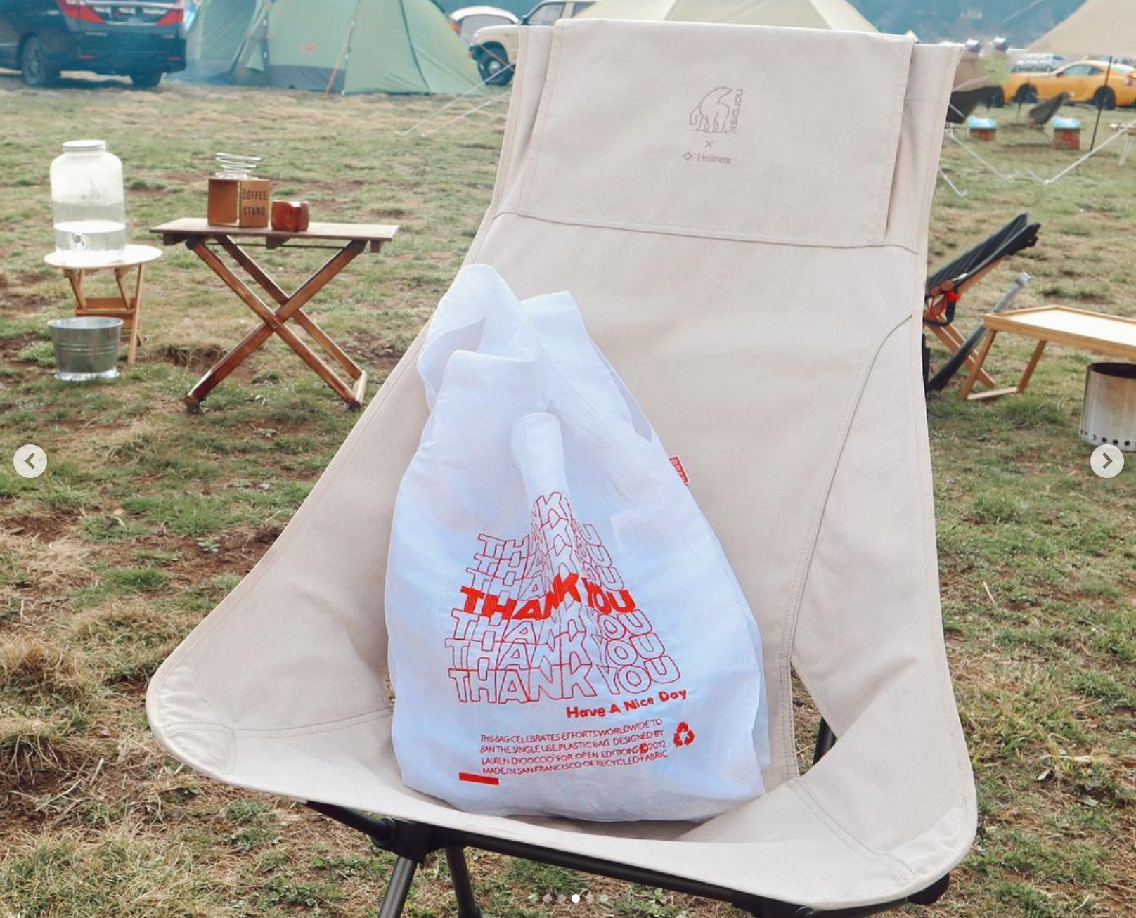 OPEN EDITIONS - Wholesale Tote Bag - Unisex - Thank You Tote // Red TYTY On White // Lauren DiCioccio8