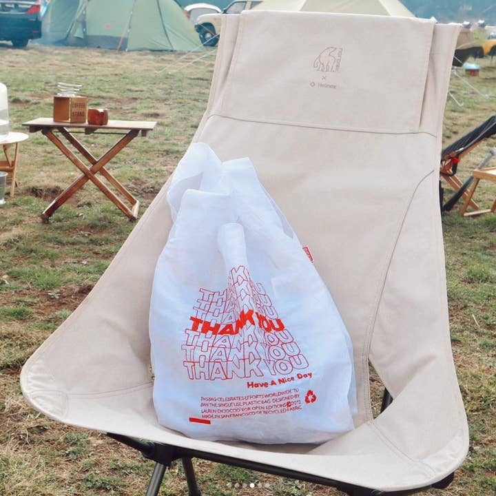 OPEN EDITIONS - Wholesale Tote Bag - Unisex - Thank You Tote // Red TYTY On White // Lauren DiCioccio8