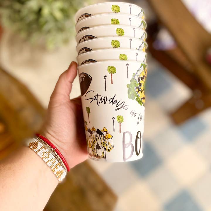Happy By Rachel, LLC - Wholesale Disposable Cup - Boone, NC Reusable Cups, tailgating collegiate game/gifts1