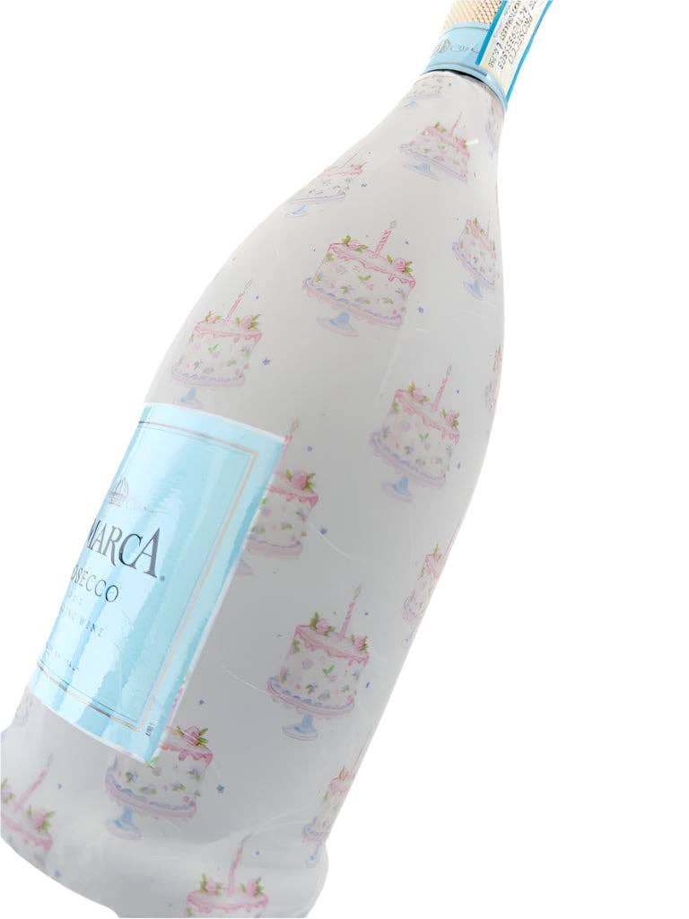 Beau Bottles - Vendita all'ingrosso Busta regalo per vino - Beau Bottles Torte di Compleanno Pastello Grandmillenial - Collezione Prosecco4