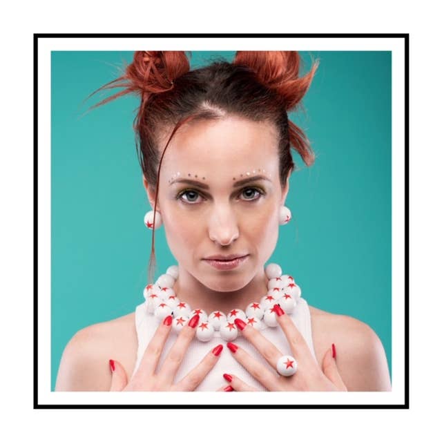 Mirta Accessori Moda - Wholesale Clip-On Earrings - Clip earrings with resin sphere and colored star in the center7