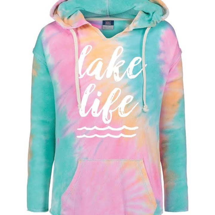 Lake Life Pullover for wholesale by Self Made Life Co