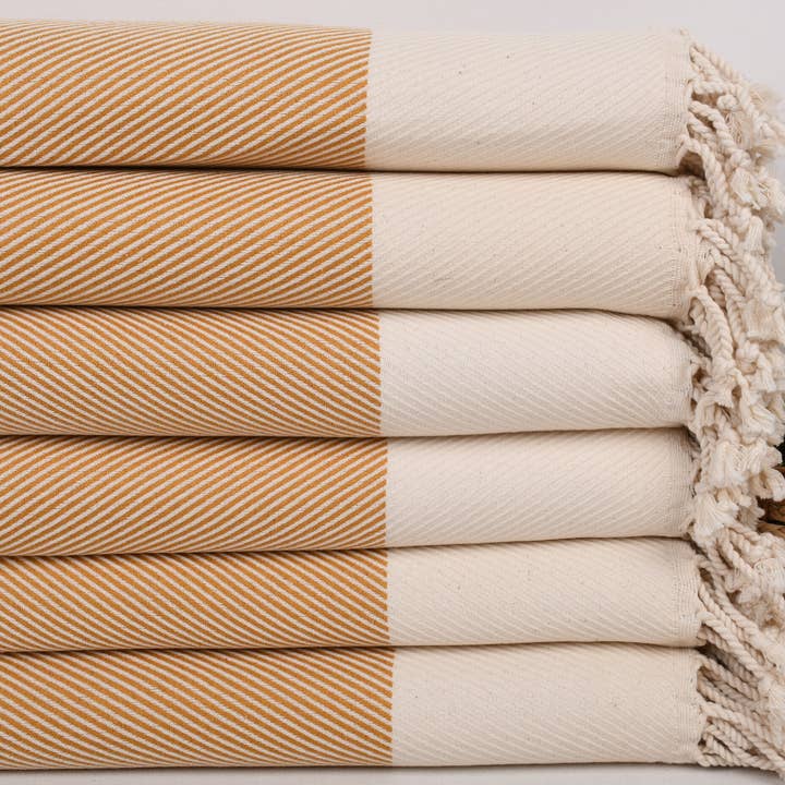 Organic Turkish Towels - Wholesale Beach Towel - Personalized Towel, Custom Embroidered Beach Towel2