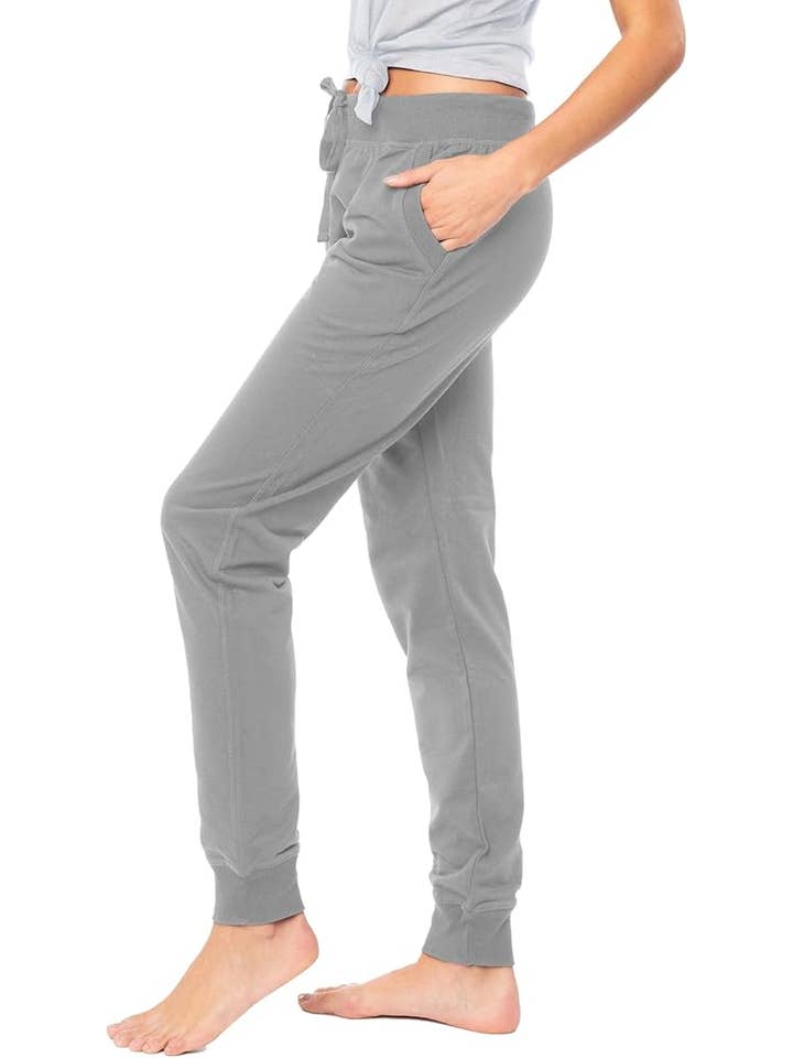 I-Wear Brands – Engroshandel Loungesweatpants/jogginbukser – til kvinder – Kvinders franske terry jogger sweatpants1