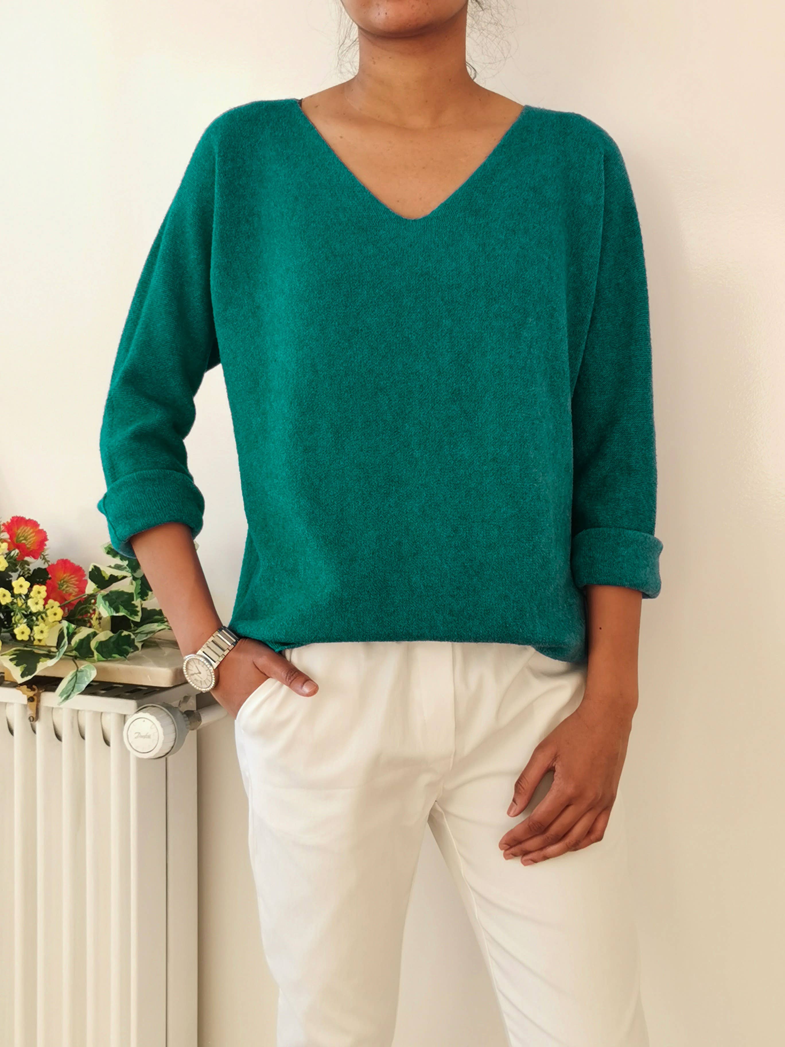 ZAFA PARIS - Wholesale Knit Sweater - Women's - 16FZ0H811-High quality seamless mesh sweater.21