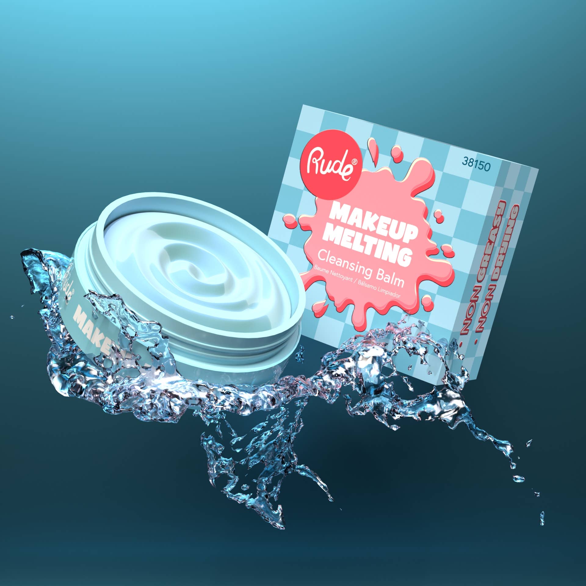 Rude Cosmetics - Wholesale Makeup Remover - Makeup Melting Cleansing Balm1